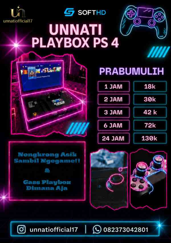 Playbox PS4 Pertama di Kota Prabumulih