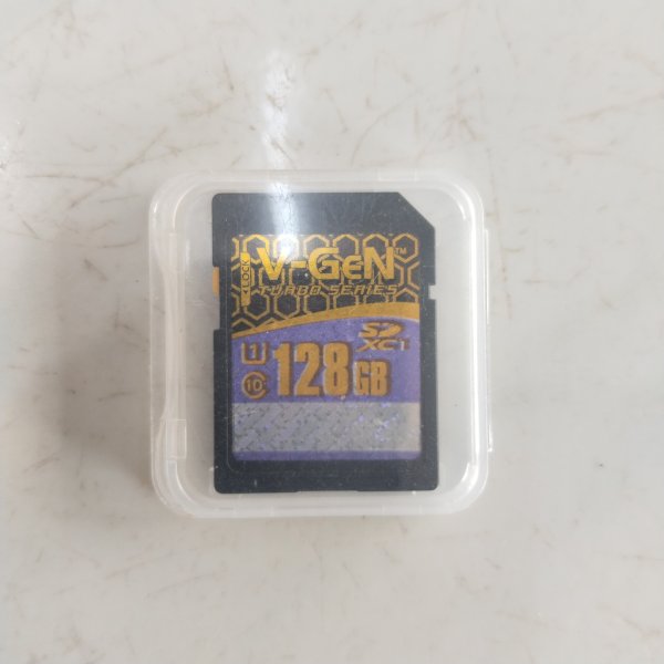 [Gunung Ibul] SD Card Memory V-GEN Turbo 128gb SDXC, Kondisi Bekas, Layak Pakai, ORIGINAL